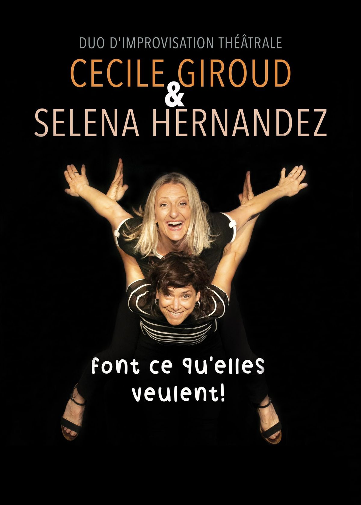 C\u00e9cile Giroud et Selena Hernandez | Duo d'improvisation th\u00e9\u00e2trale