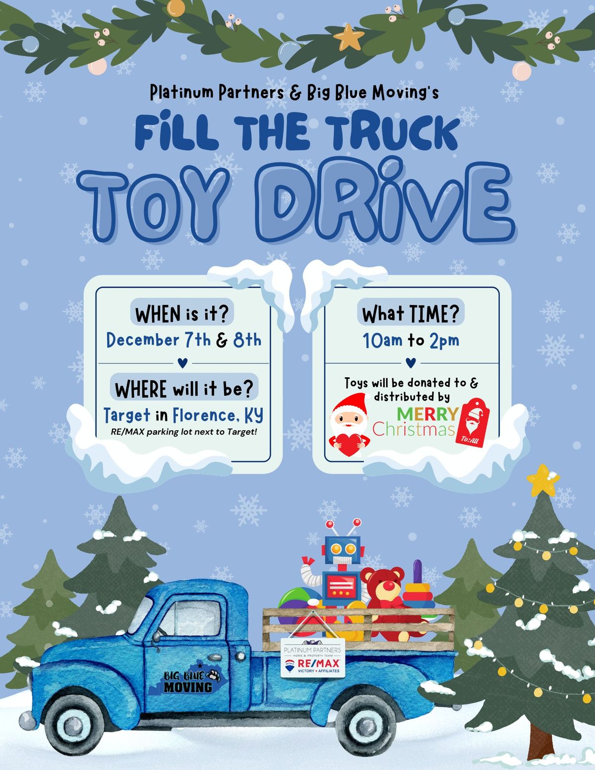 Fill the Truck TOY DRIVE! \ud83c\udf81\u2665\ufe0f