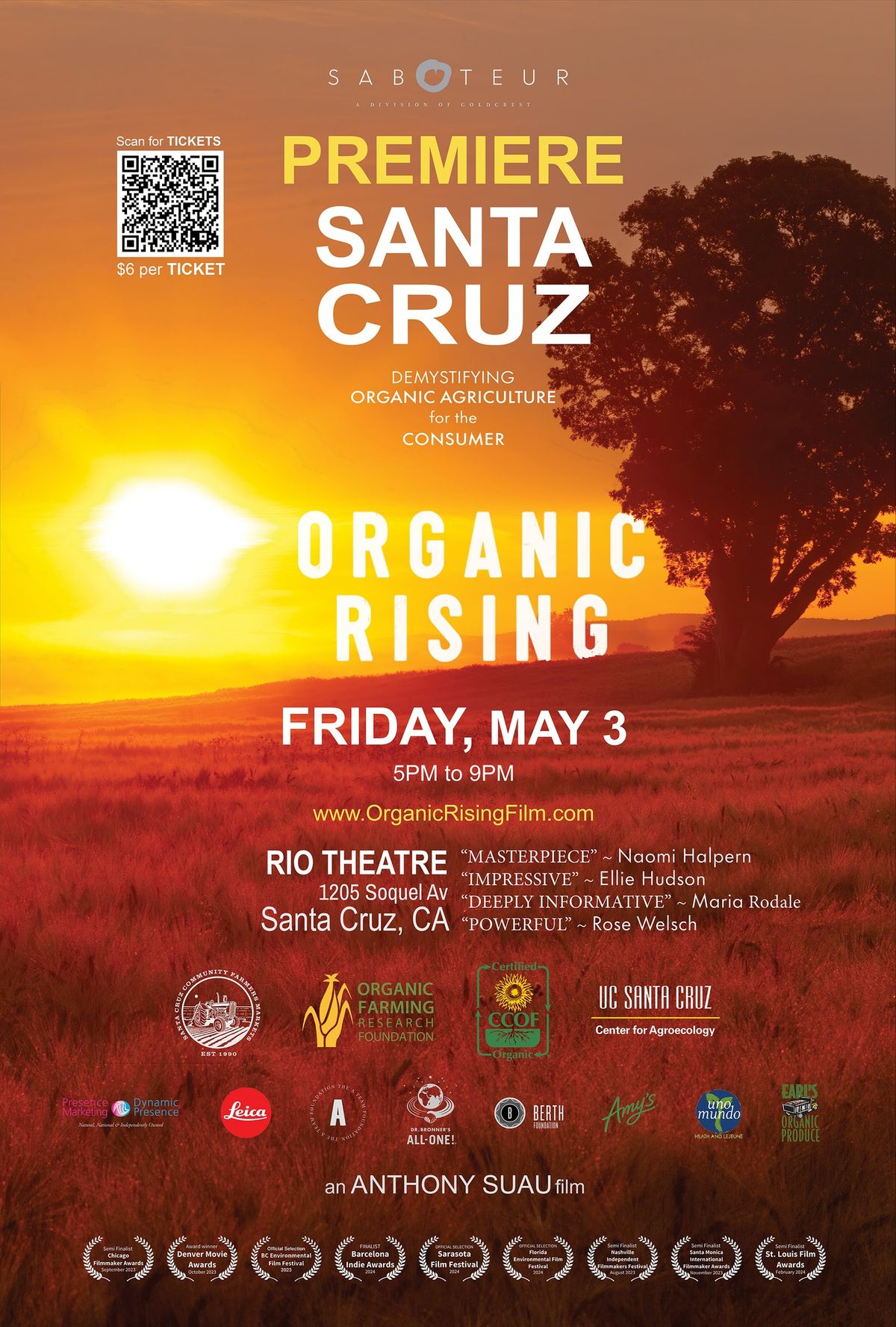 Organic Rising film screening