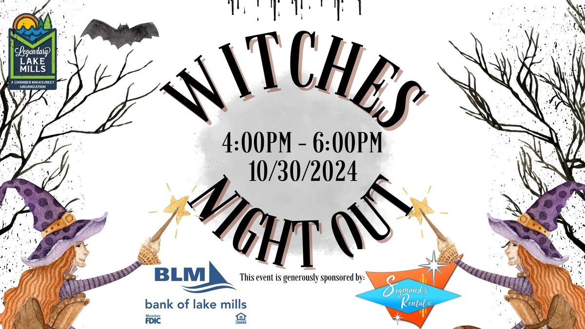 Legendary Lake Mills Witches Night Out