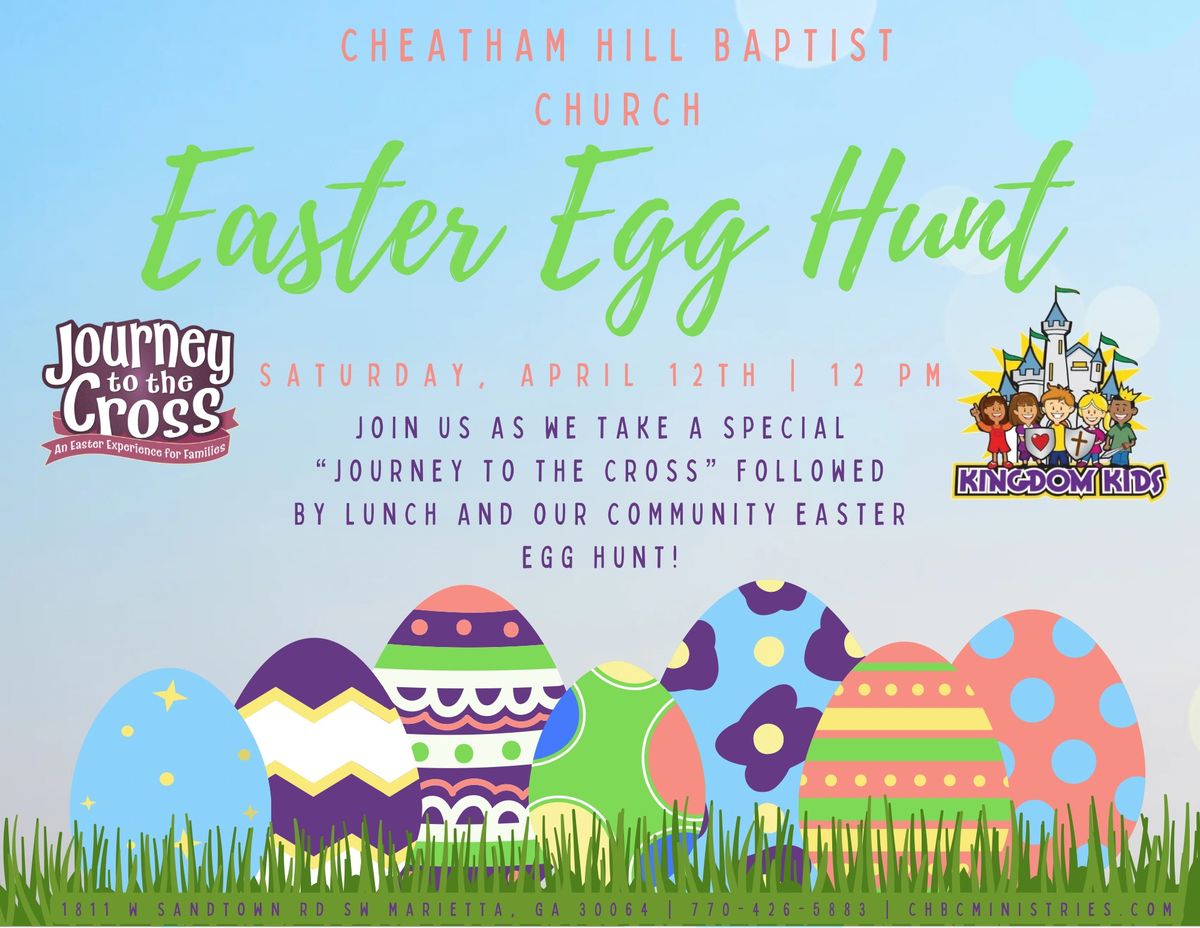 Journey to the Cross & Easter Egg Hunt