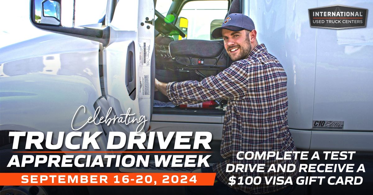 Truck Driver Appreciation Week