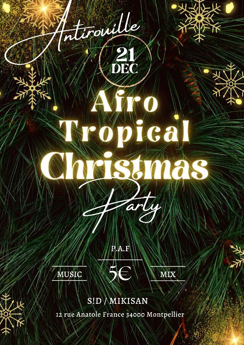 Afro Tropical Christmas Party