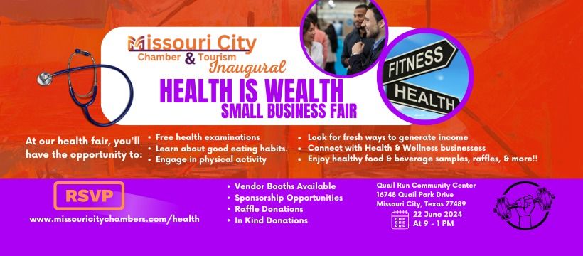 Health is Wealth Small Business Fair