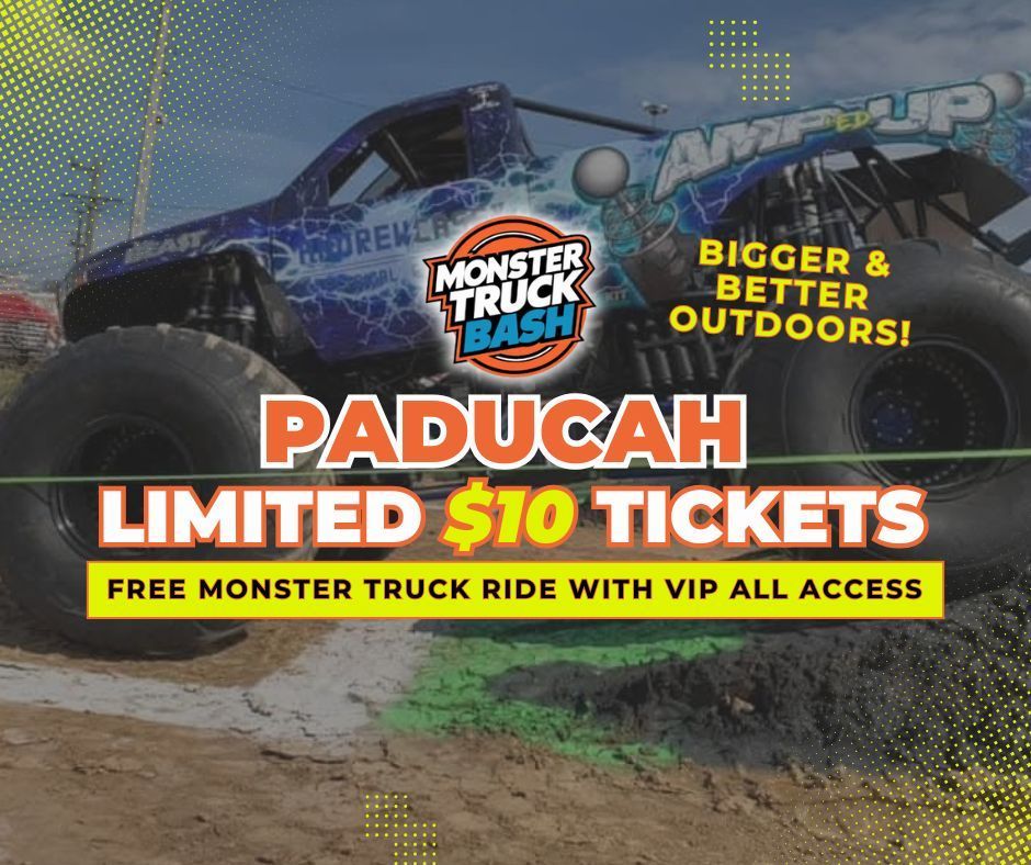 Paducah, KY - Monster Truck Bash - Carson Park - Covered Grandstands!