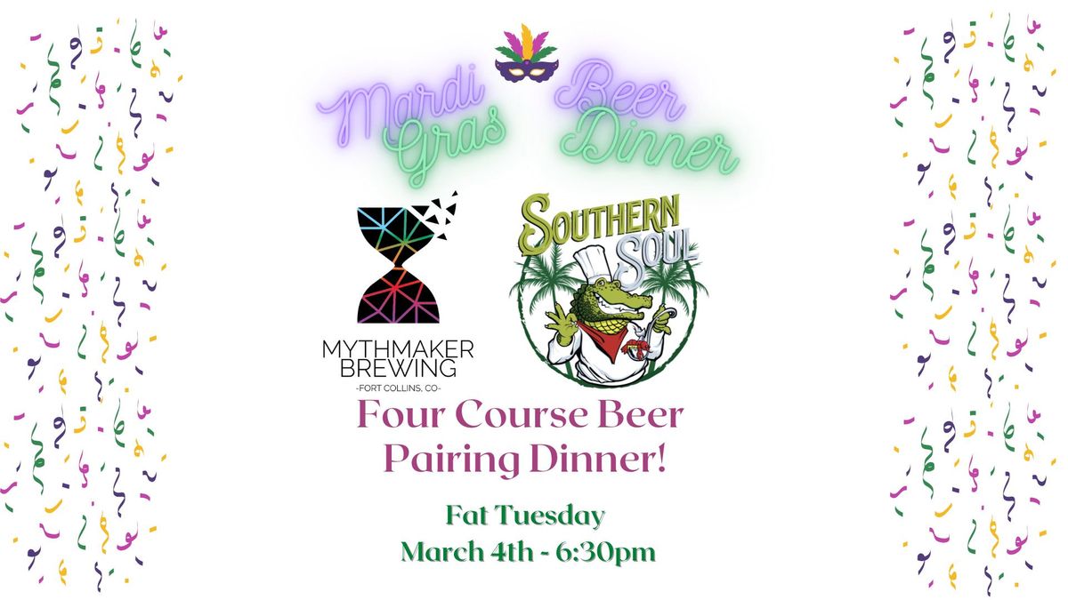 Mardi Gras Beer Pairing Dinner