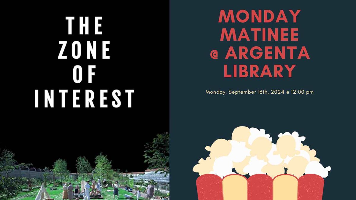 Monday Matinee: The Zone Of Interest