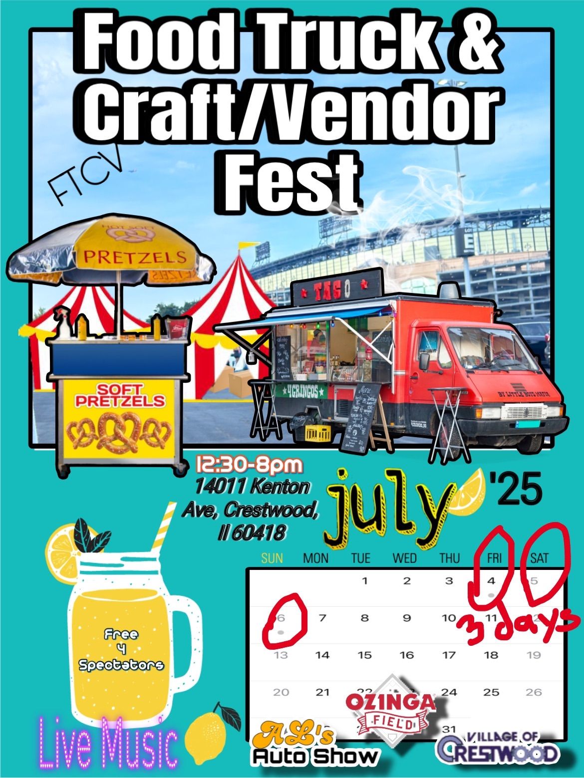 \u201cFood Truck\u201d & \u201cCraft\/Vendor Fest\u201d