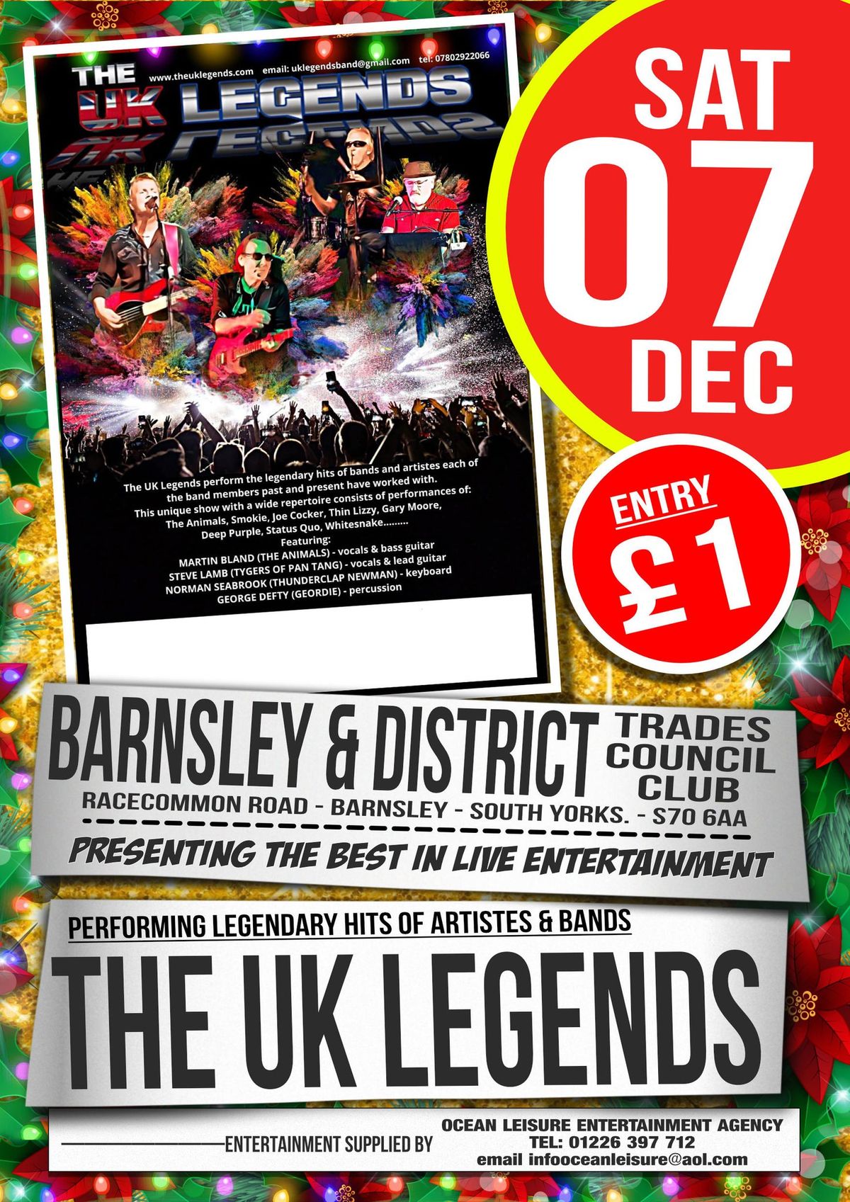 UK LEGENDS 07\/12\/2024