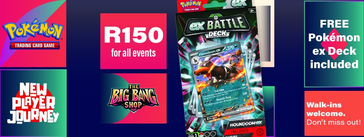 Become a Pok\u00e9mon TCG Master at The Big Bang Shop