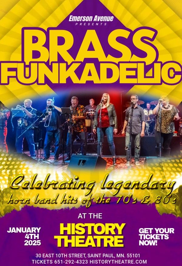 Brass Funkadelic: Celebrating Legendary Horn Band Hits of the '70s & '80s 