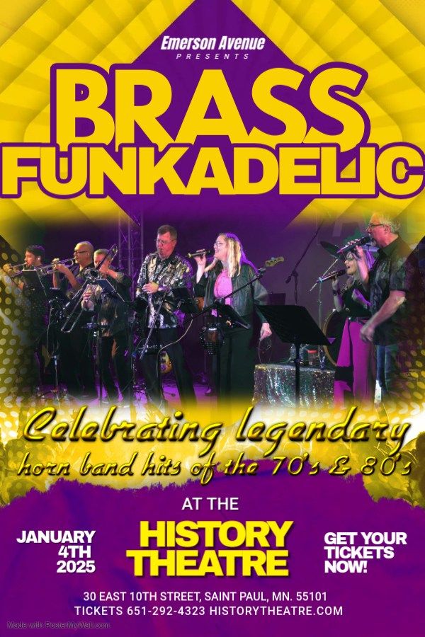 Brass Funkadelic: Celebrating Legendary Horn Band Hits of the '70s & '80s 