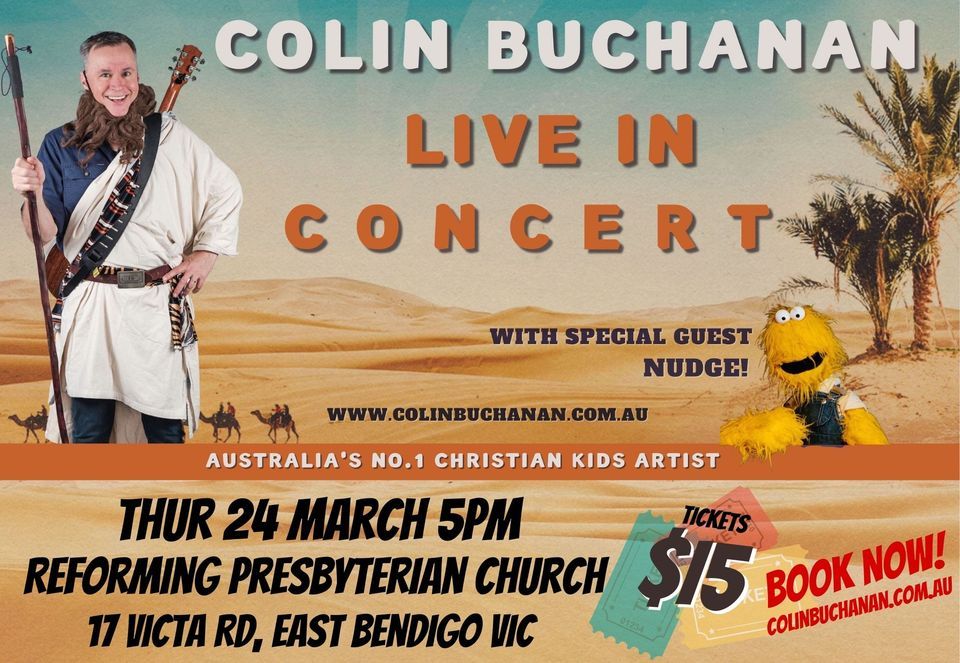 Colin Buchanan Kids\/Family Concert - Bendigo