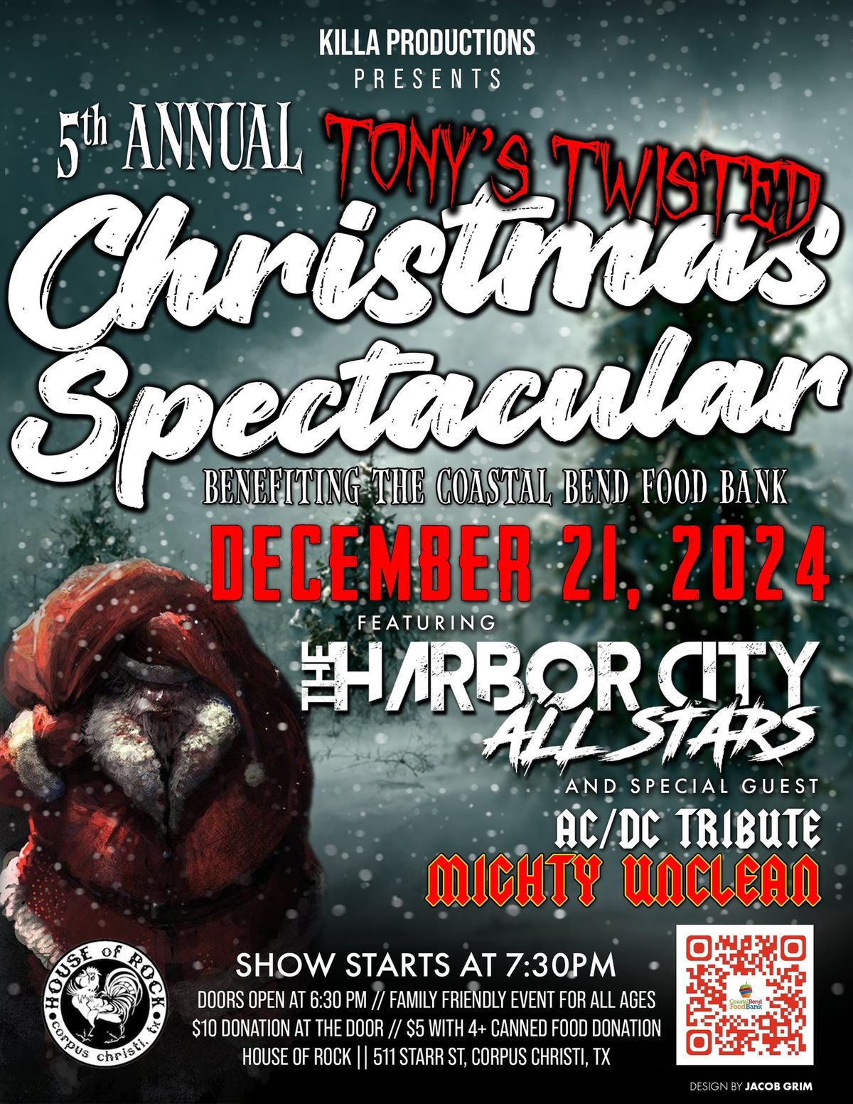 5th Annual Tony's Twisted Christmas Spectacular! 