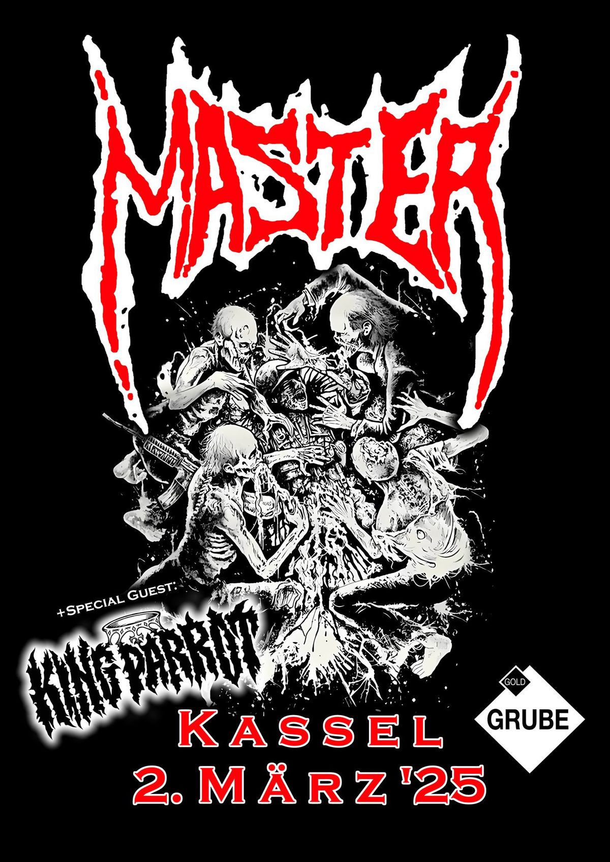 MASTER + KING PARROT @ Goldgrube Kassel