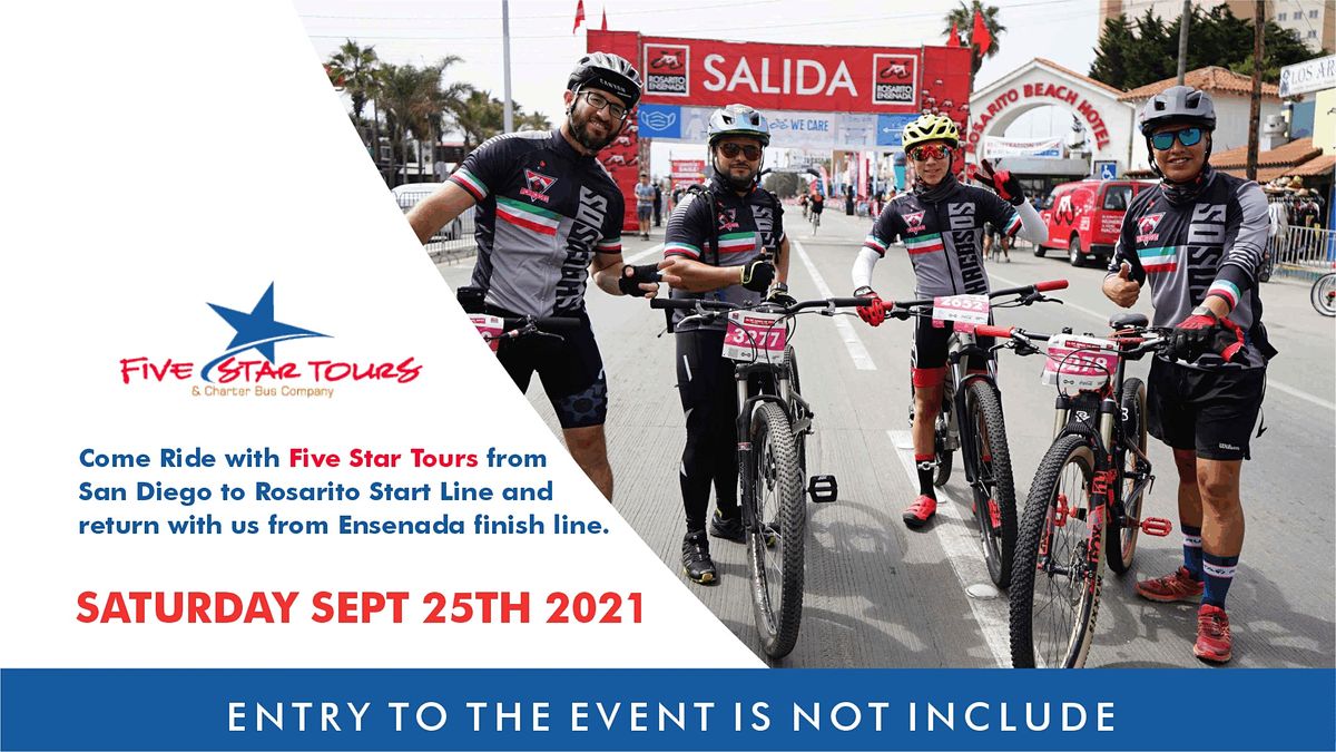 Transportation Only- Rosarito Ensenada Bike Race Sept 25