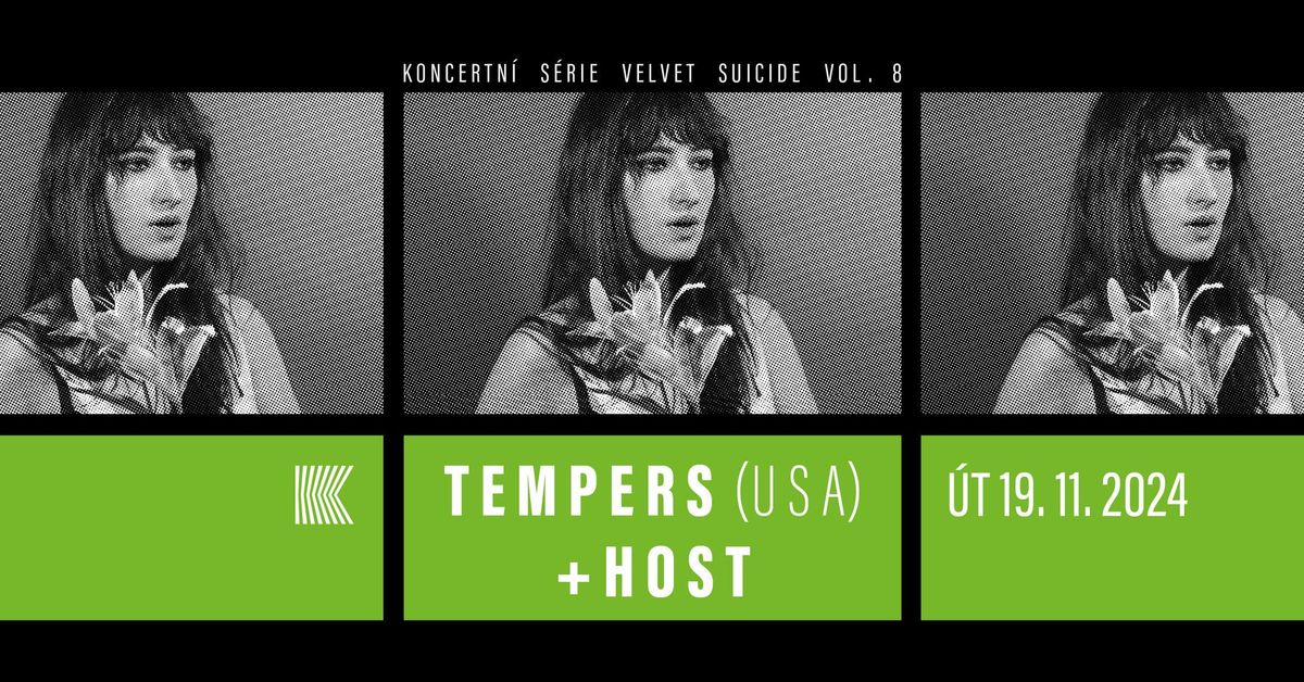 VELVET SUICIDE: TEMPERS (USA\/DAIS REC.) + HOST | Kabinet M\u00daZ