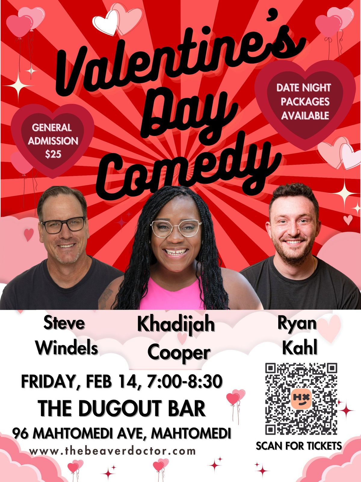 Valentine's Day Comedy at the Dugout