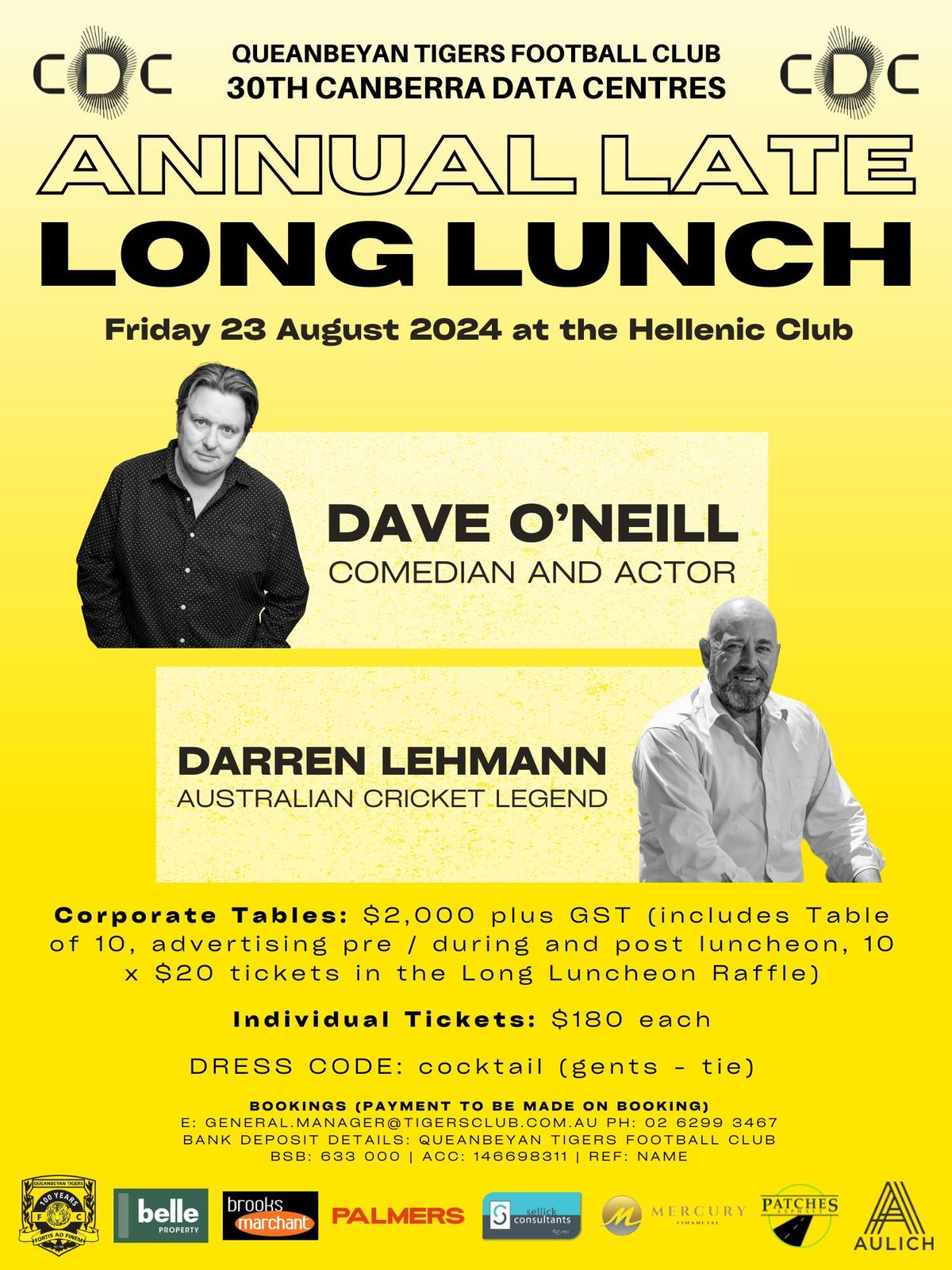 CDC ANNUAL LATE LONG LUNCH