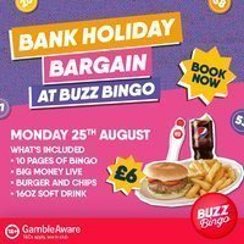 Blackburn - Bank Holiday Bargain Bingo