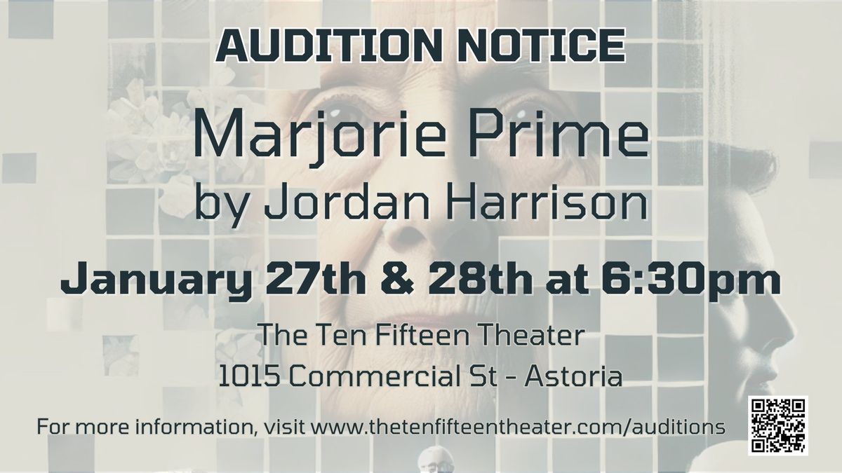 Auditions for Marjorie Prime