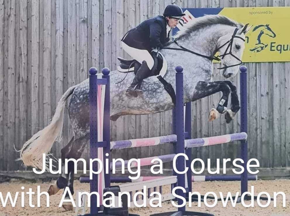 Amanda Snowdon Show Jumping Clinic Askham Bryan 