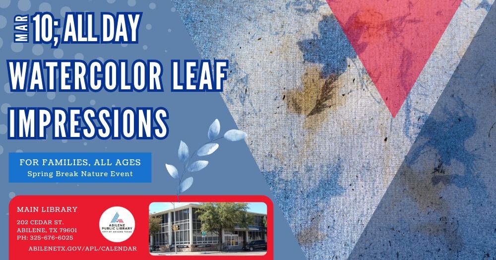 Watercolor Leaf Impressions (Main Library)