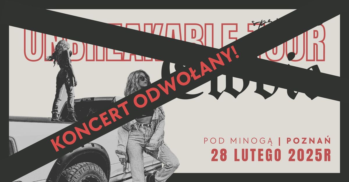 ODWO\u0141ANY! | Cl\u00f6die w Poznaniu | UNBREAKABLE TOUR | Pod Minog\u0105