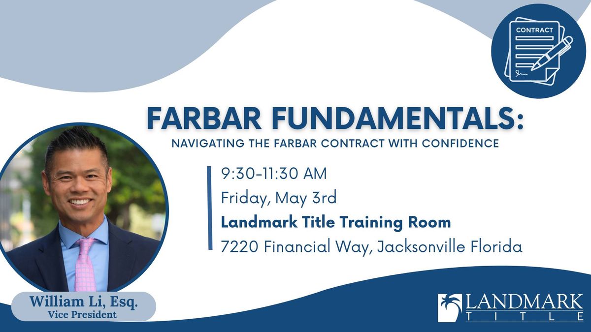 FARBAR Fundamentals: Navigating the FARBAR Contract with confidence