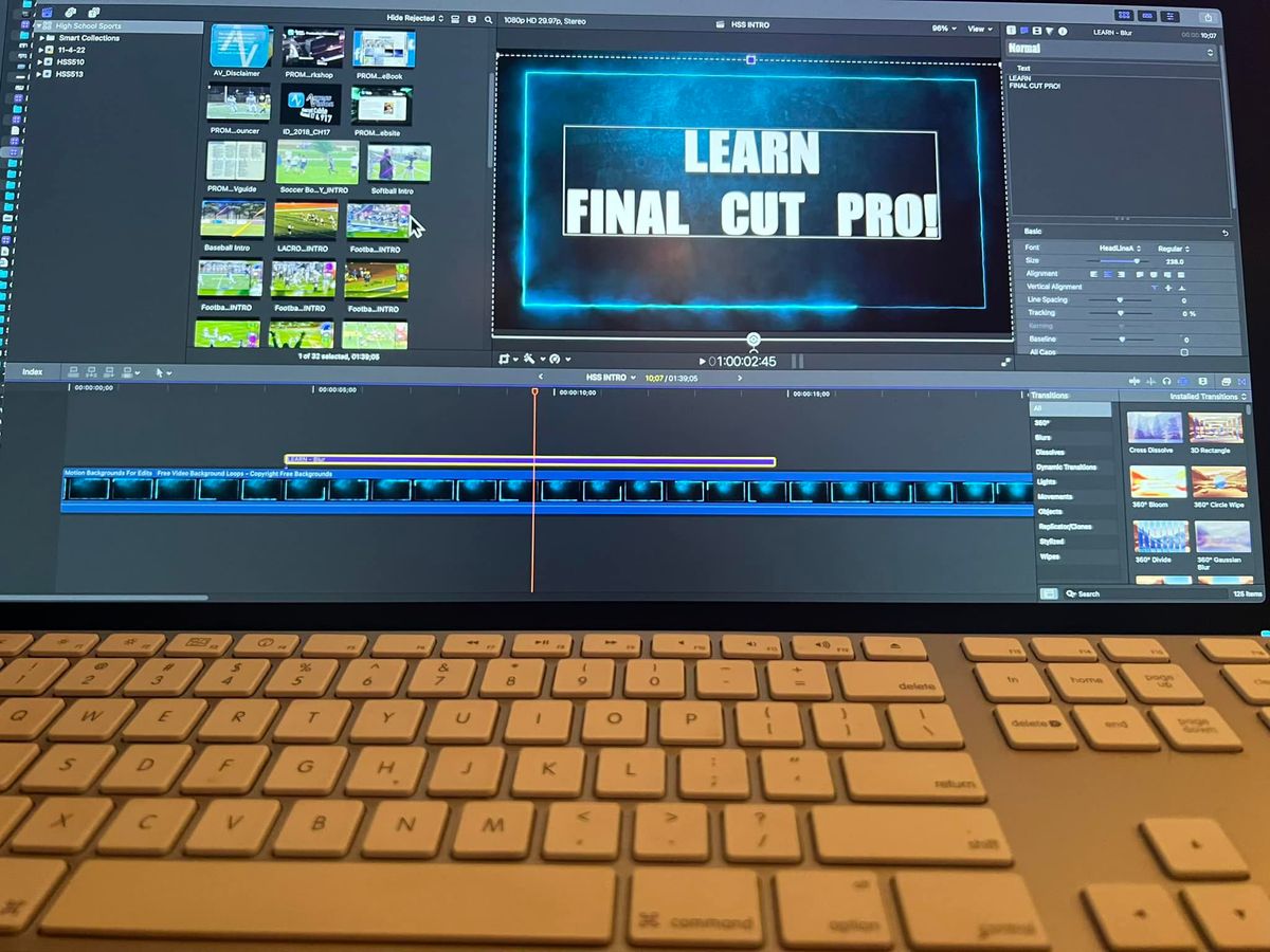 DIGITAL EDITING: FINAL CUT PRO