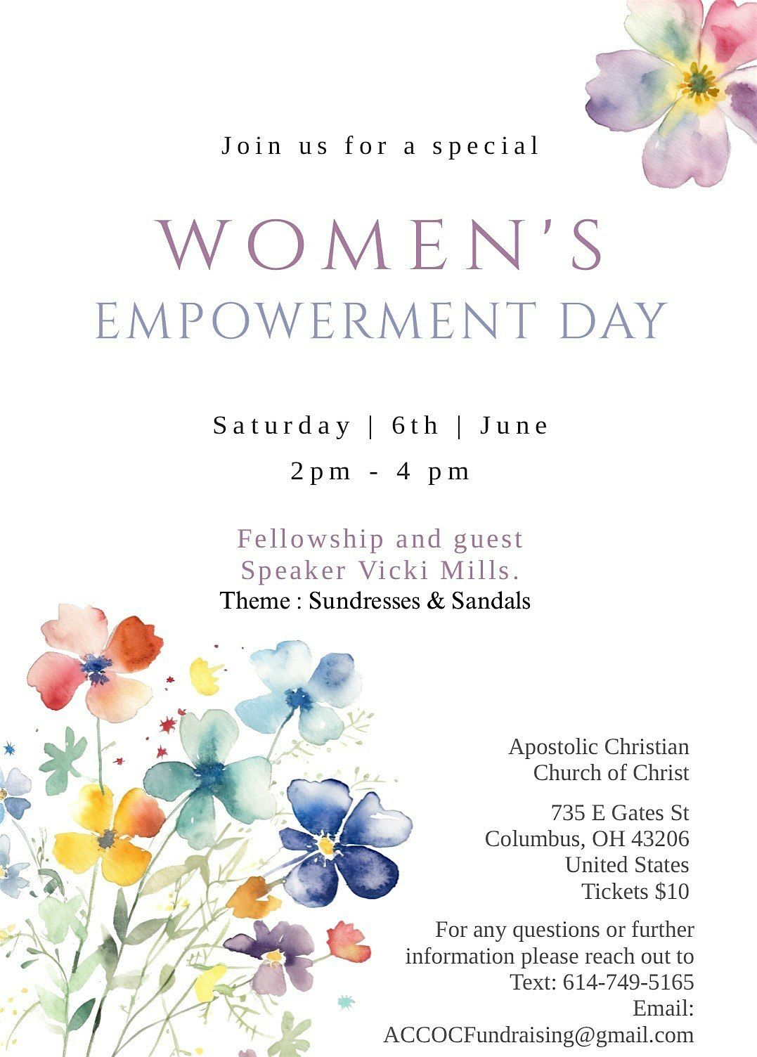 Women\u2019s Empowerment Day
