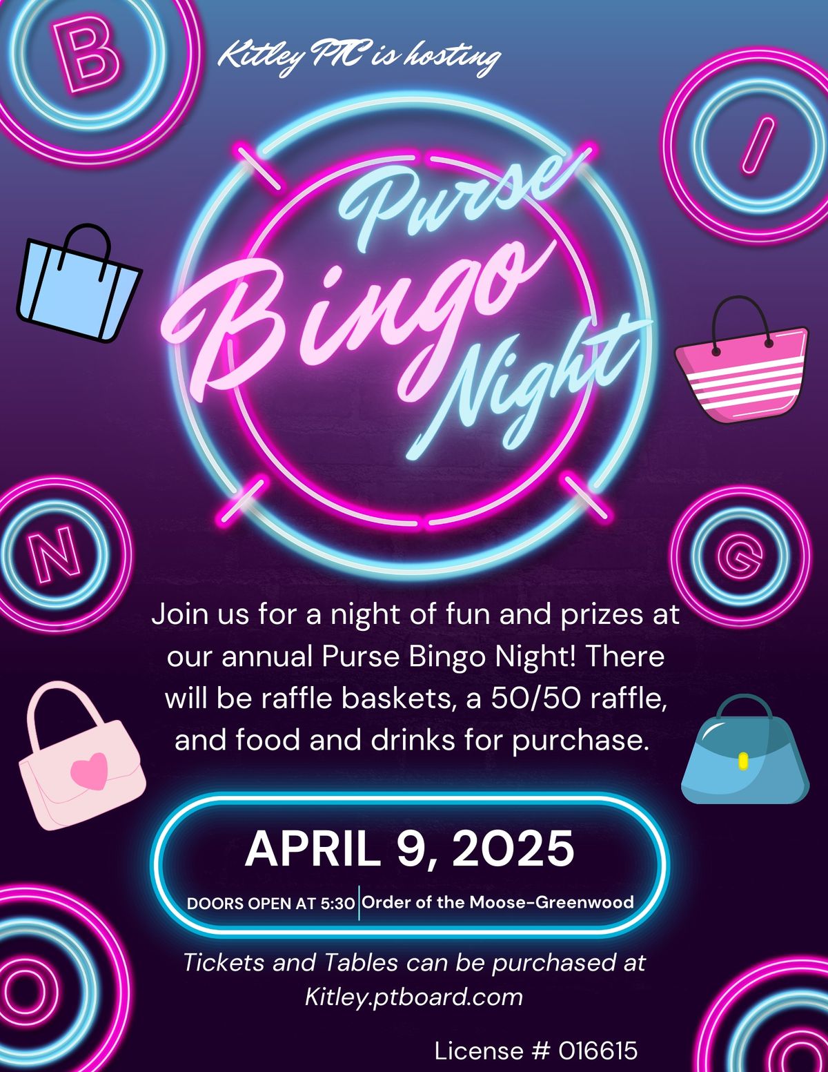 Purse Bingo