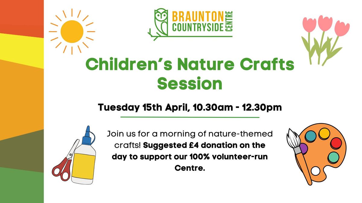 Children's Nature Crafts Session