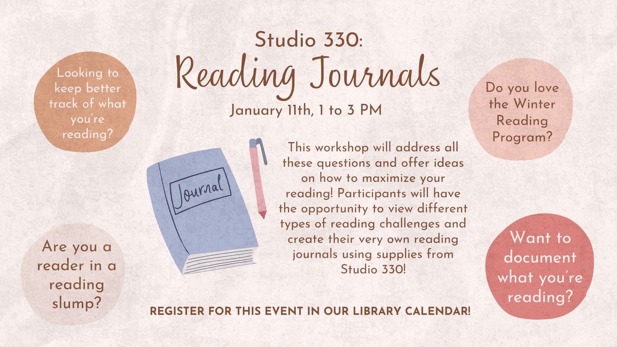 Studio 330: Reading Journals