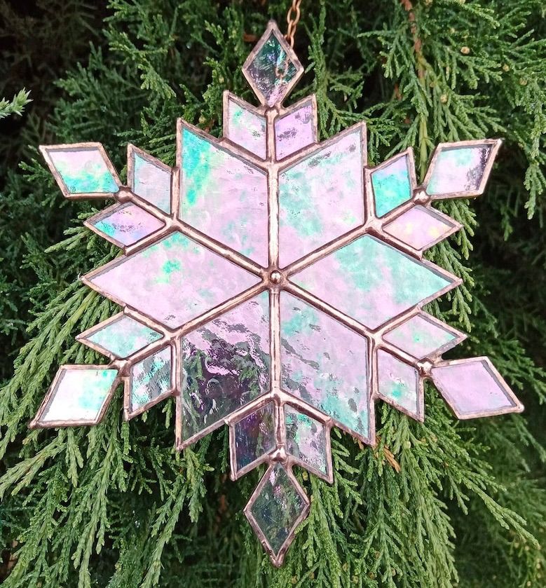 STAINED GLASS SNOWFLAKES WORKSHOP