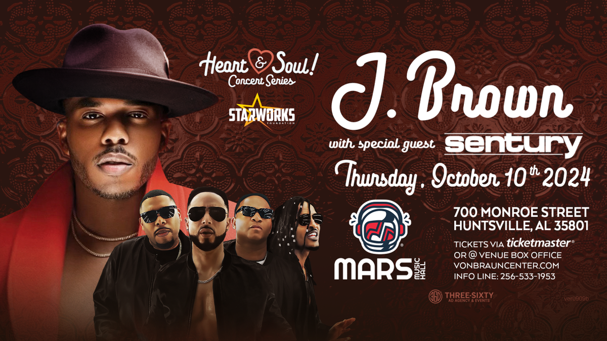 Heart & Soul Concert with J. Brown and Sentury