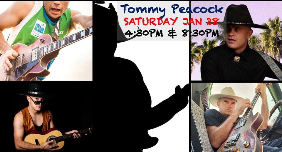 TOMMY PEACOCK! ALL DAY AND ALL NIGHT AT OTBC! $5 cover for all day access~