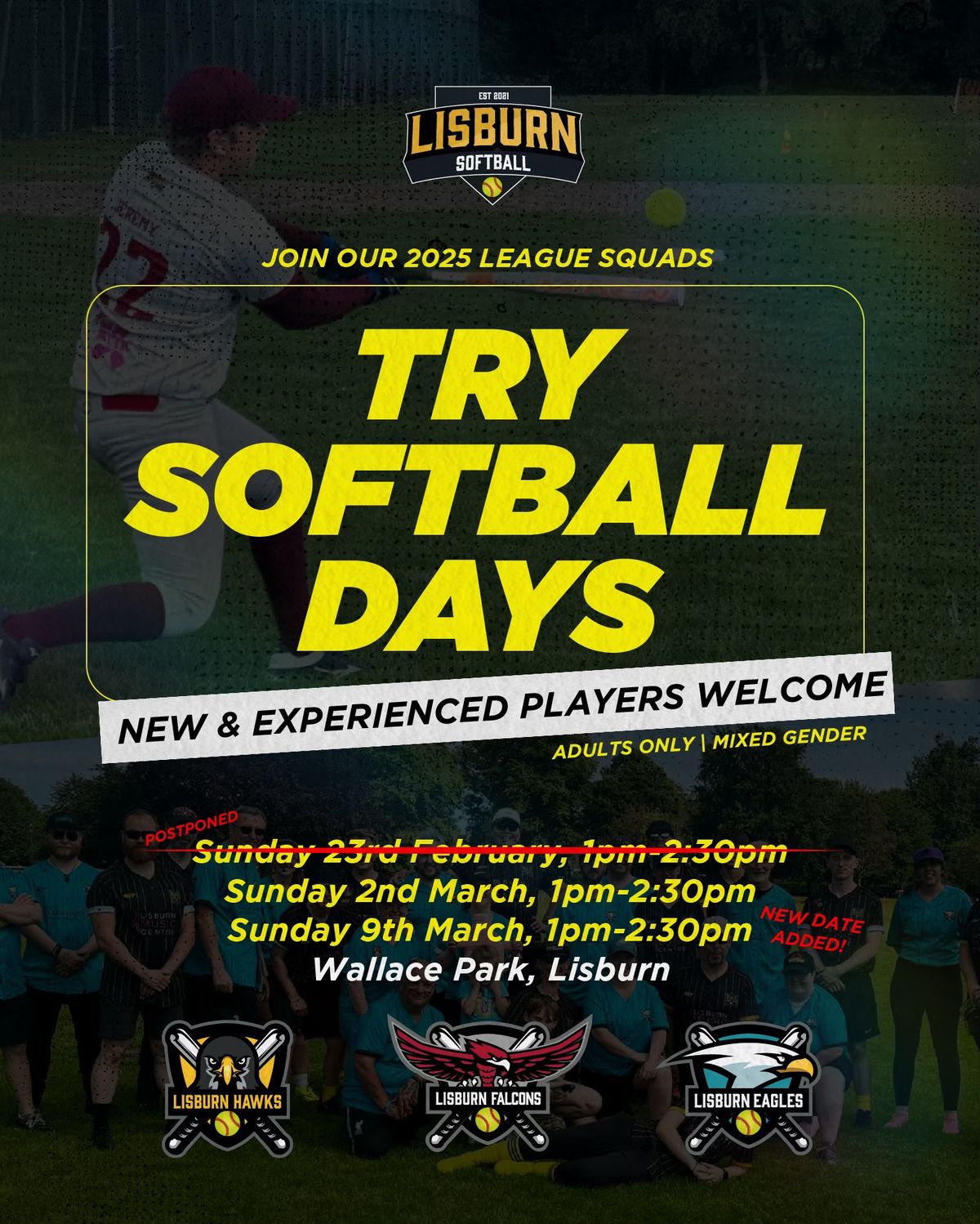 Try Softball Day (NEW DATE)