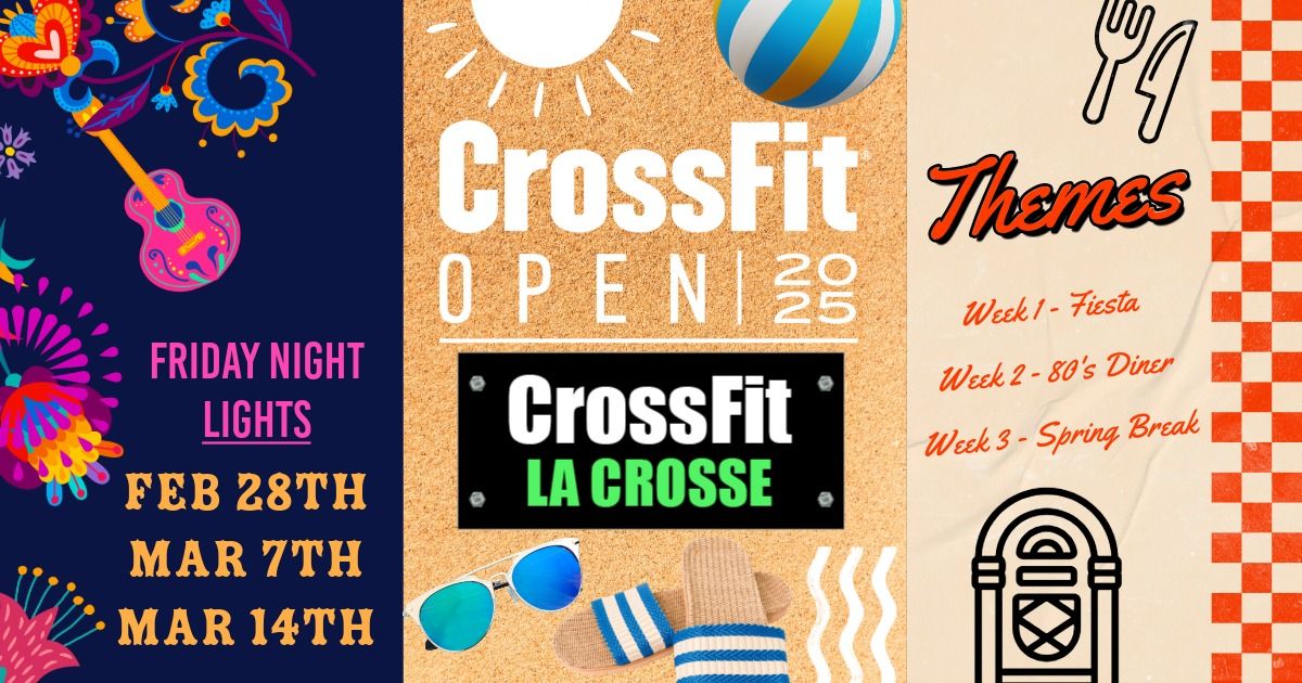 CrossFit OPEN 2025 Friday Night Lights