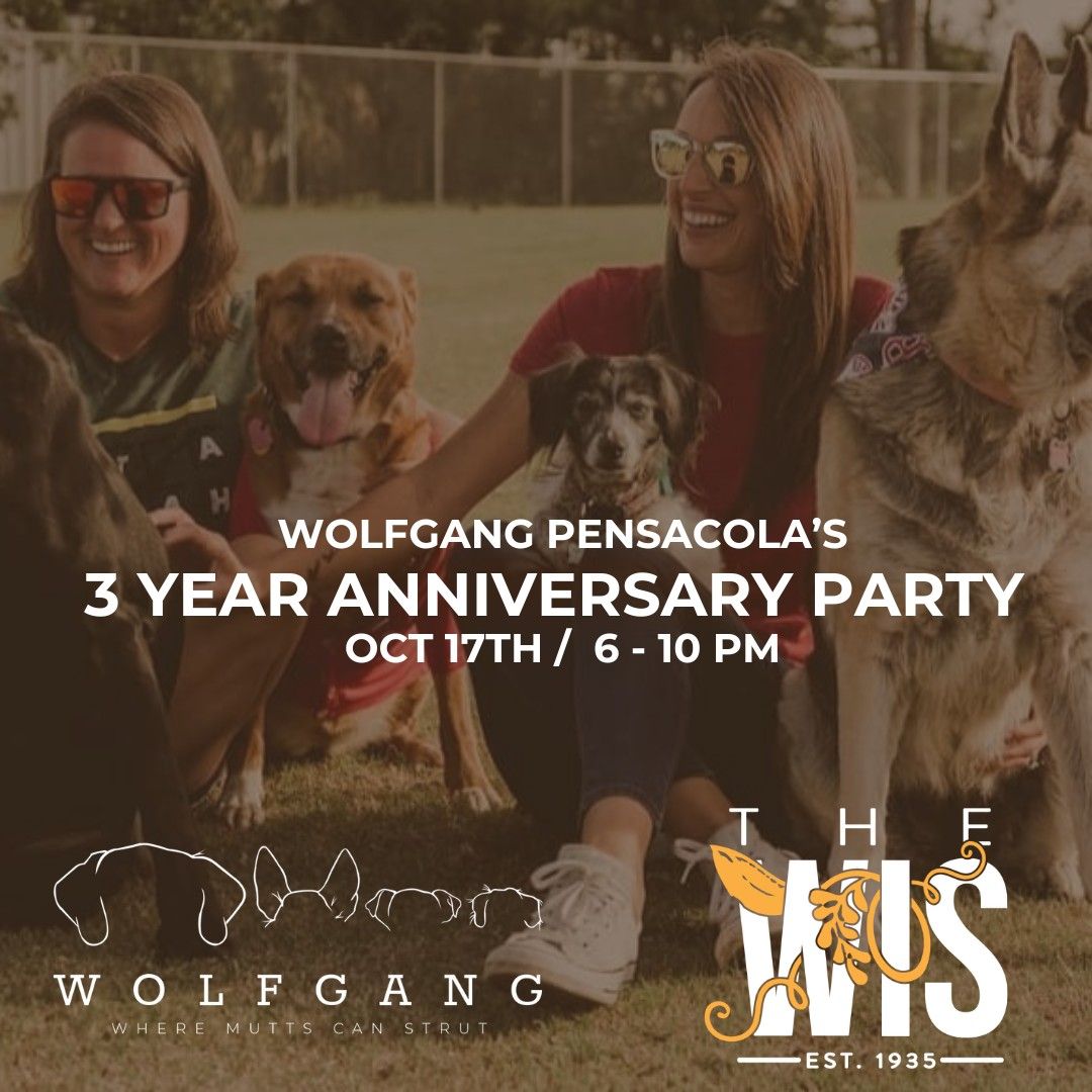 WolfGang's 3 Year Anniversary Party