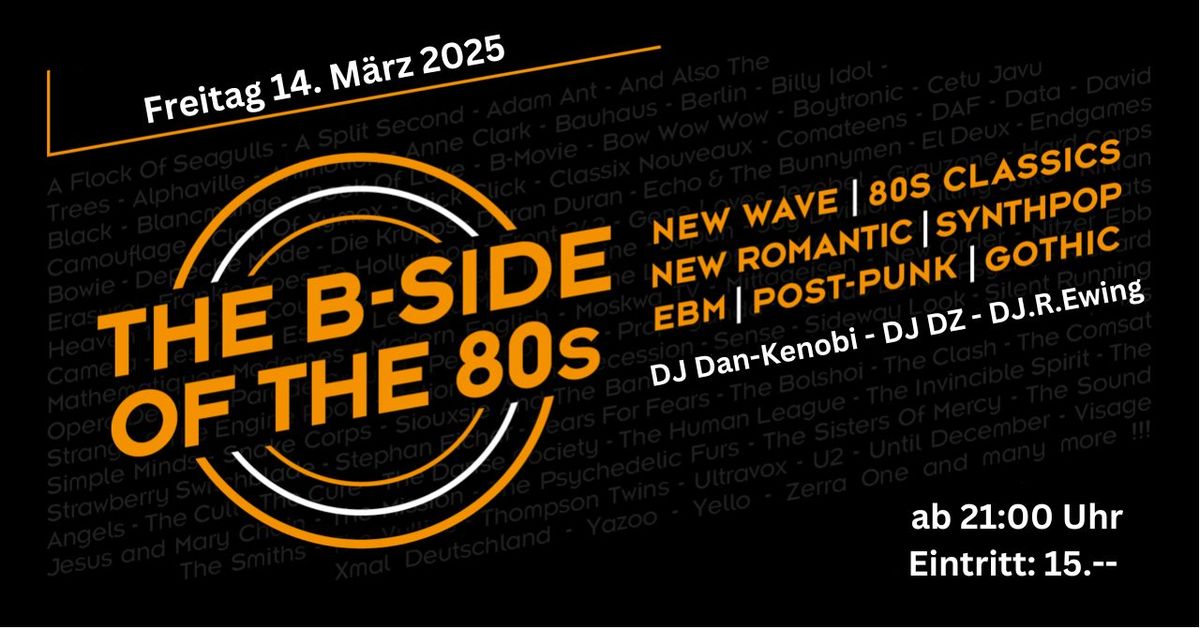 The B-Side of the 80s (and many more...) 