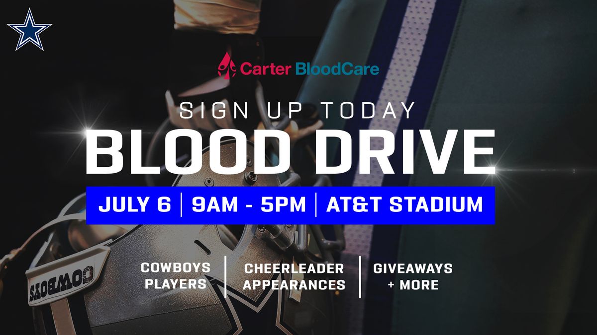 Carter BloodCare Blood Drive