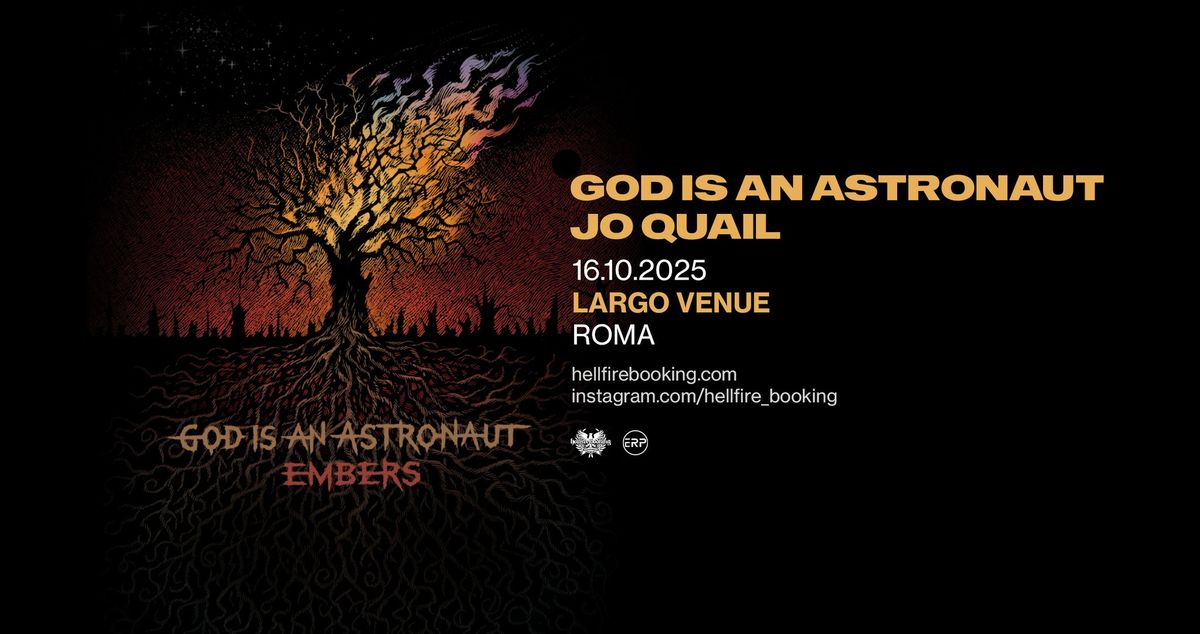 God Is An Astronaut e Jo Quail | Largo Venue, Roma