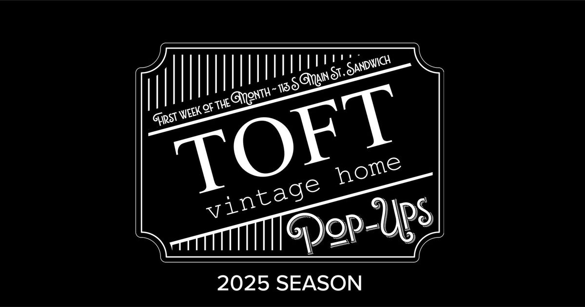 TOFT vintage home Pop-Up, March 3-9