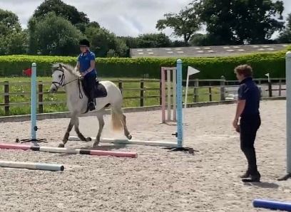 Pole \/ Jumping clinic at Frenches Farm