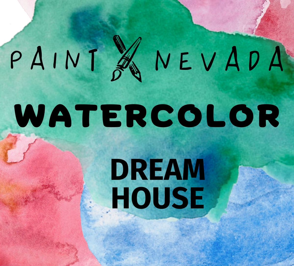 Watercolor Dream House Painting Class
