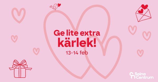 Ge lite extra k\u00e4rlek - Alla hj\u00e4rtans dag 