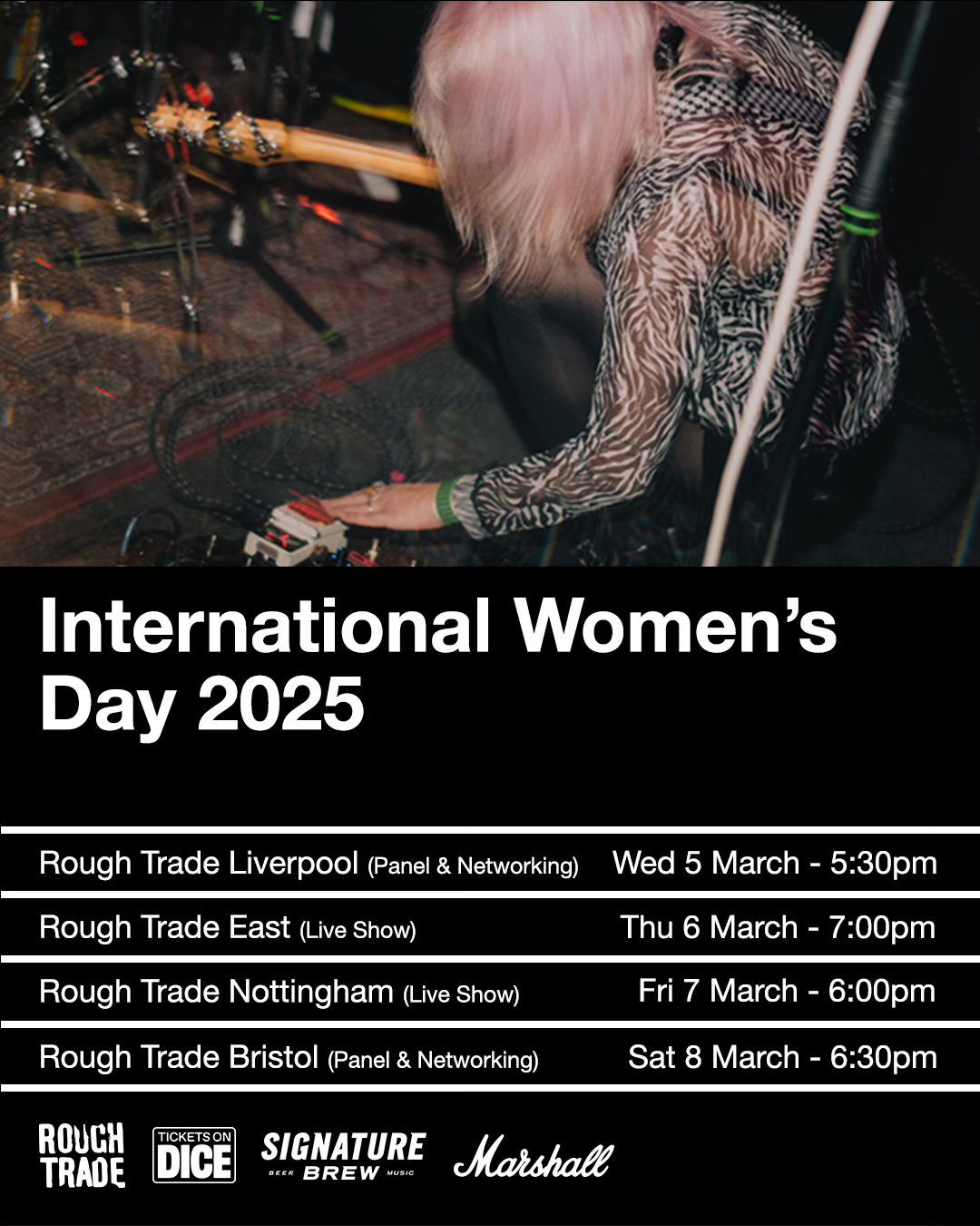 Rough Trade Nottingham - International Women's Day