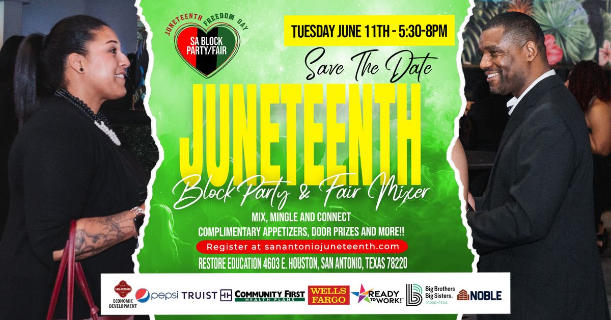 Juneteenth Block Party & Fair Mixer