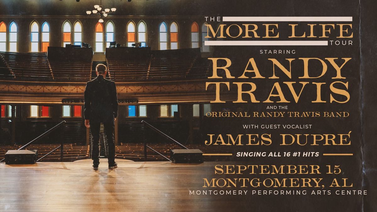 Randy Travis - The More Life Tour